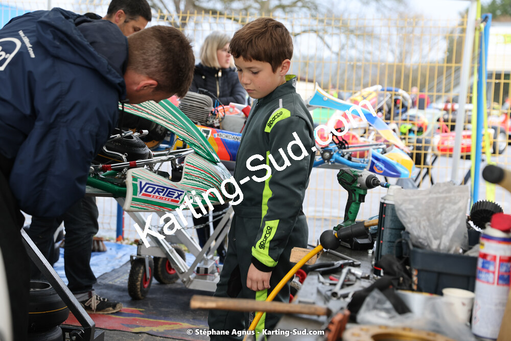 12/03/2023 : 1ère manche de l’Atlantic Trophée à Layrac (photos Stéphane Agnus) 2023 — karting
