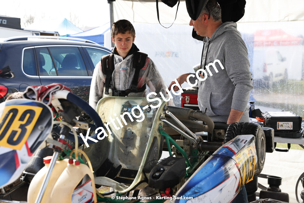 12/03/2023 : 1ère manche de l’Atlantic Trophée à Layrac (photos Stéphane Agnus) 2023 — karting