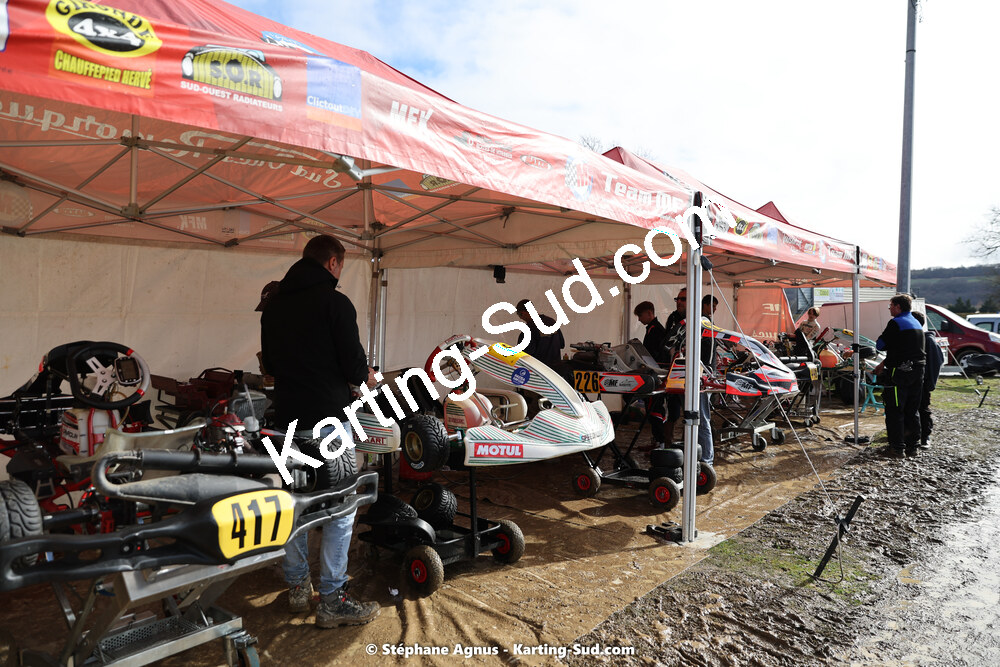 12/03/2023 : 1ère manche de l’Atlantic Trophée à Layrac (photos Stéphane Agnus) 2023 — karting