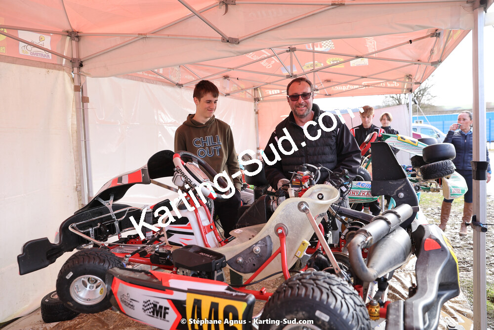 12/03/2023 : 1ère manche de l’Atlantic Trophée à Layrac (photos Stéphane Agnus) 2023 — karting