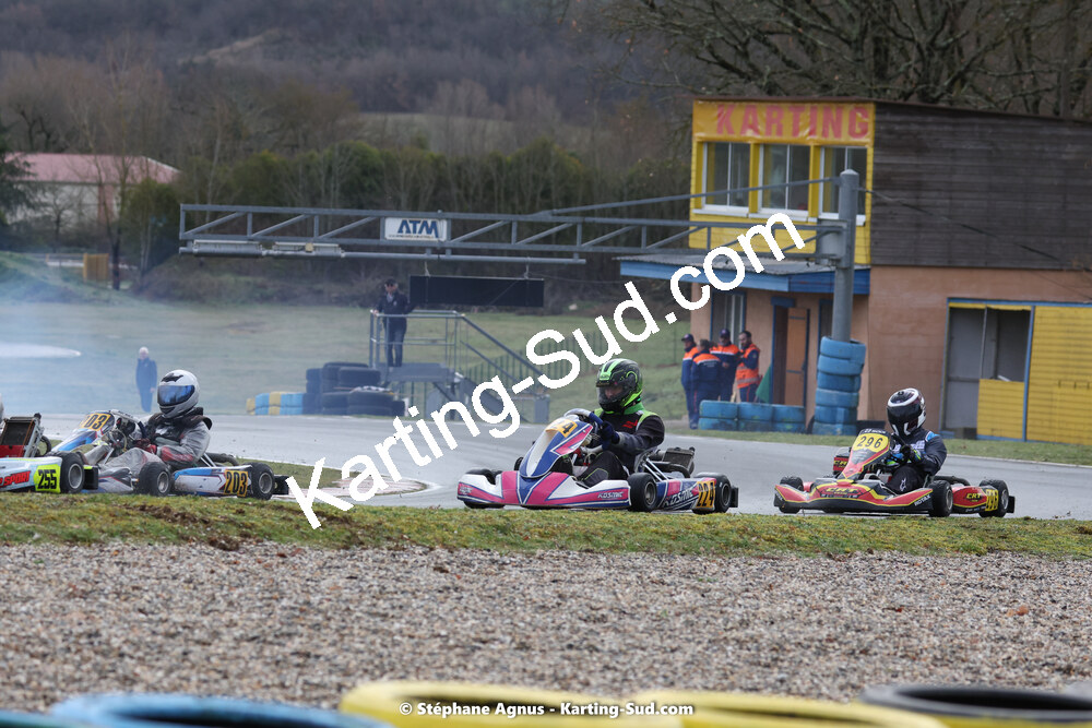 12/03/2023 : 1ère manche de l’Atlantic Trophée à Layrac (photos Stéphane Agnus) 2023 — karting