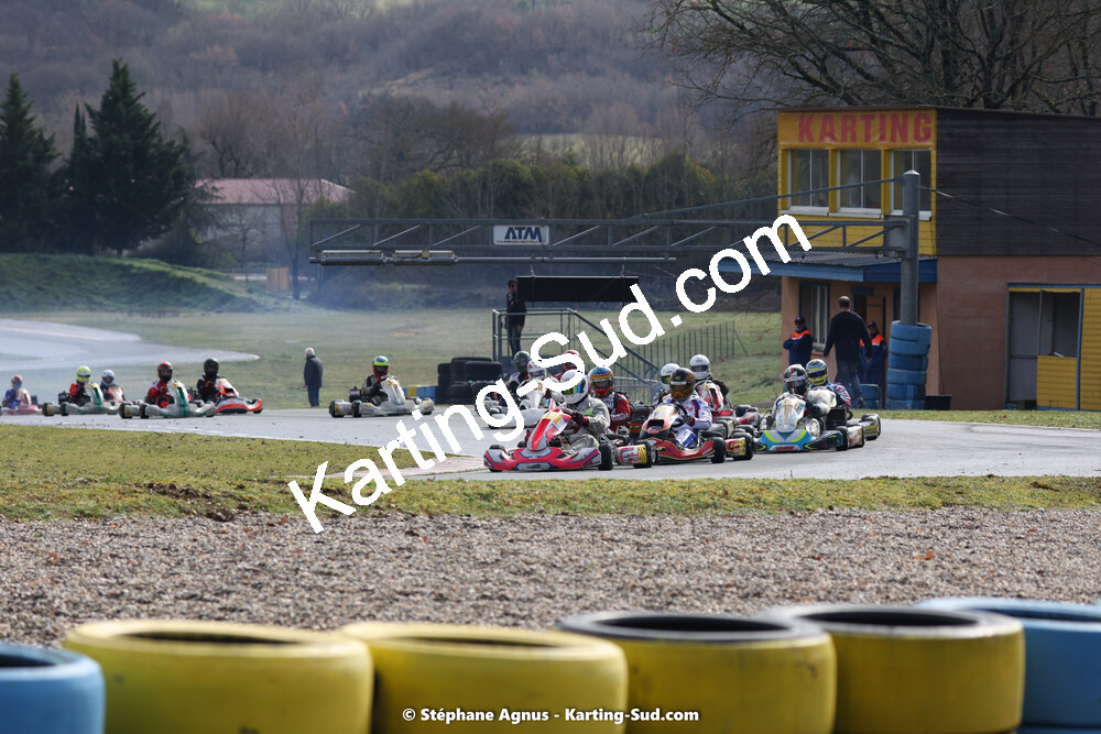 12/03/2023 : 1ère manche de l’Atlantic Trophée à Layrac (photos Stéphane Agnus) 2023 — karting