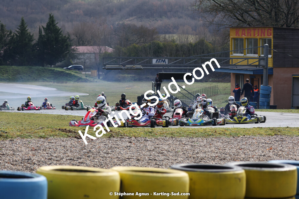 12/03/2023 : 1ère manche de l’Atlantic Trophée à Layrac (photos Stéphane Agnus) 2023 — karting