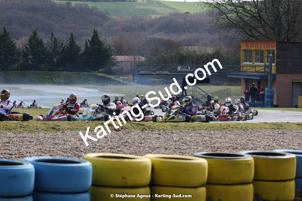 12/03/2023 : 1ère manche de l’Atlantic Trophée à Layrac (photos Stéphane Agnus) 2023 — karting