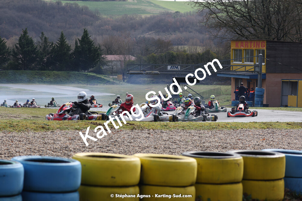 12/03/2023 : 1ère manche de l’Atlantic Trophée à Layrac (photos Stéphane Agnus) 2023 — karting