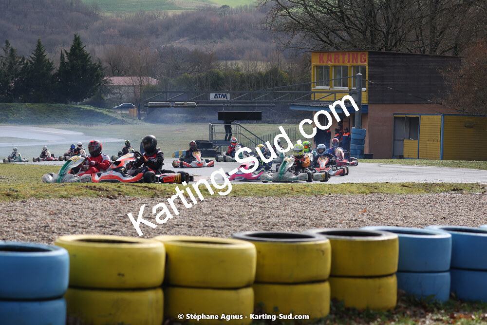 12/03/2023 : 1ère manche de l’Atlantic Trophée à Layrac (photos Stéphane Agnus) 2023 — karting