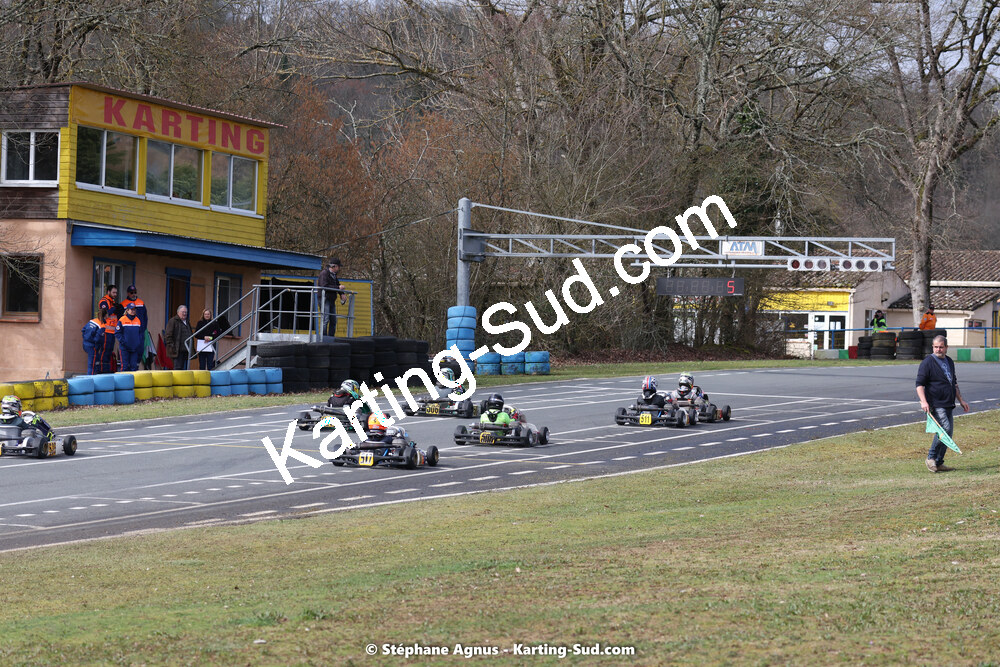12/03/2023 : 1ère manche de l’Atlantic Trophée à Layrac (photos Stéphane Agnus) 2023 — karting