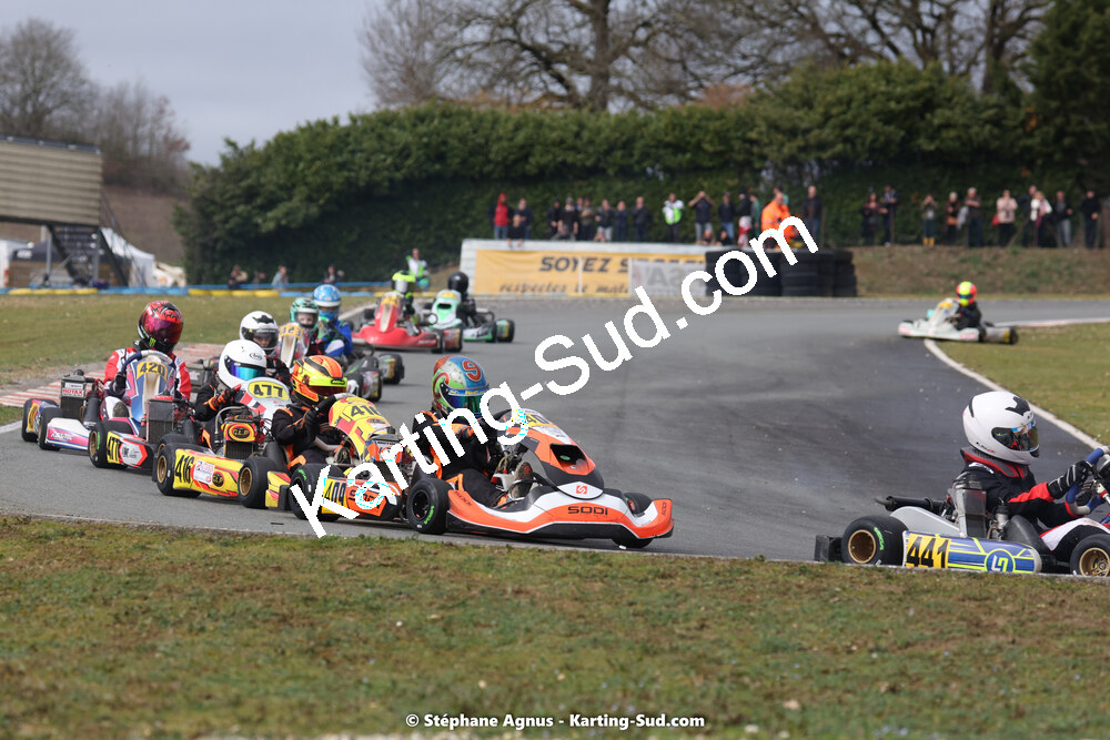 12/03/2023 : 1ère manche de l’Atlantic Trophée à Layrac (photos Stéphane Agnus) 2023 — karting