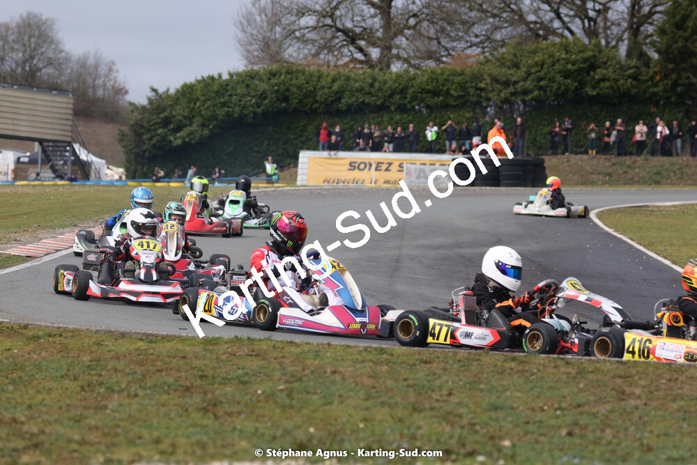 12/03/2023 : 1ère manche de l’Atlantic Trophée à Layrac (photos Stéphane Agnus) 2023 — karting