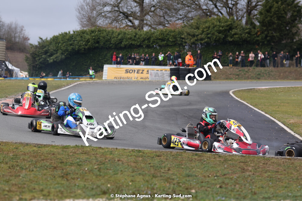 12/03/2023 : 1ère manche de l’Atlantic Trophée à Layrac (photos Stéphane Agnus) 2023 — karting
