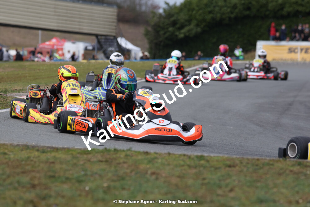 12/03/2023 : 1ère manche de l’Atlantic Trophée à Layrac (photos Stéphane Agnus) 2023 — karting