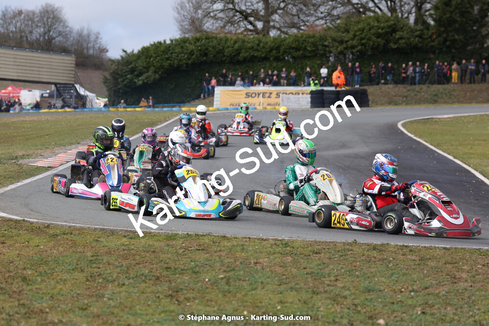 12/03/2023 : 1ère manche de l’Atlantic Trophée à Layrac (photos Stéphane Agnus) 2023 — karting