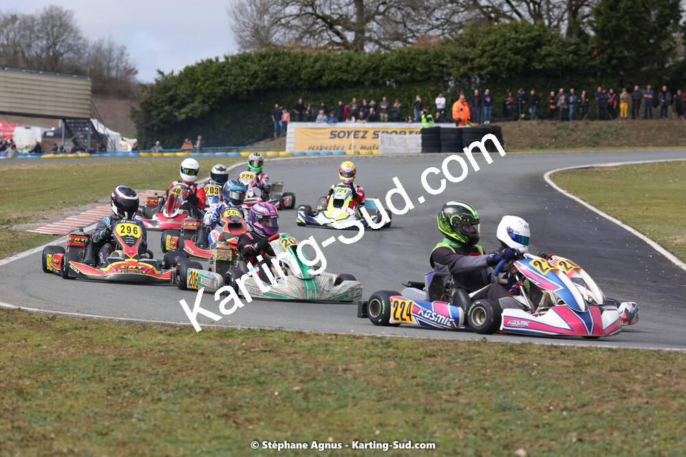 12/03/2023 : 1ère manche de l’Atlantic Trophée à Layrac (photos Stéphane Agnus) 2023 — karting