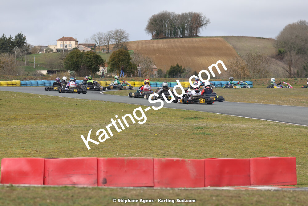 12/03/2023 : 1ère manche de l’Atlantic Trophée à Layrac (photos Stéphane Agnus) 2023 — karting