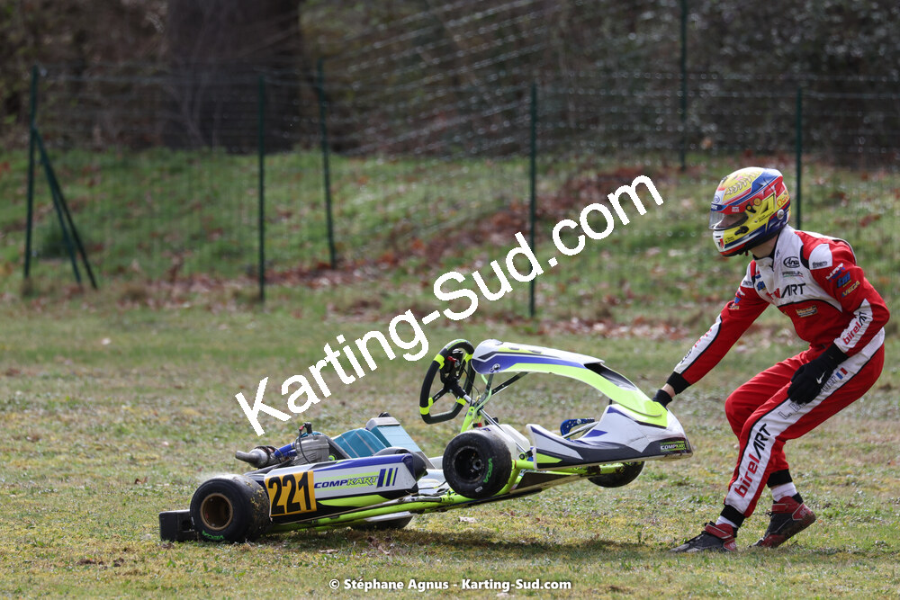 12/03/2023 : 1ère manche de l’Atlantic Trophée à Layrac (photos Stéphane Agnus) 2023 — karting