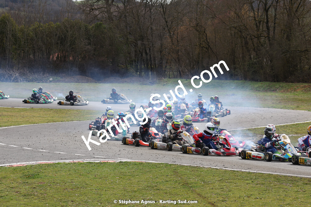 12/03/2023 : 1ère manche de l’Atlantic Trophée à Layrac (photos Stéphane Agnus) 2023 — karting