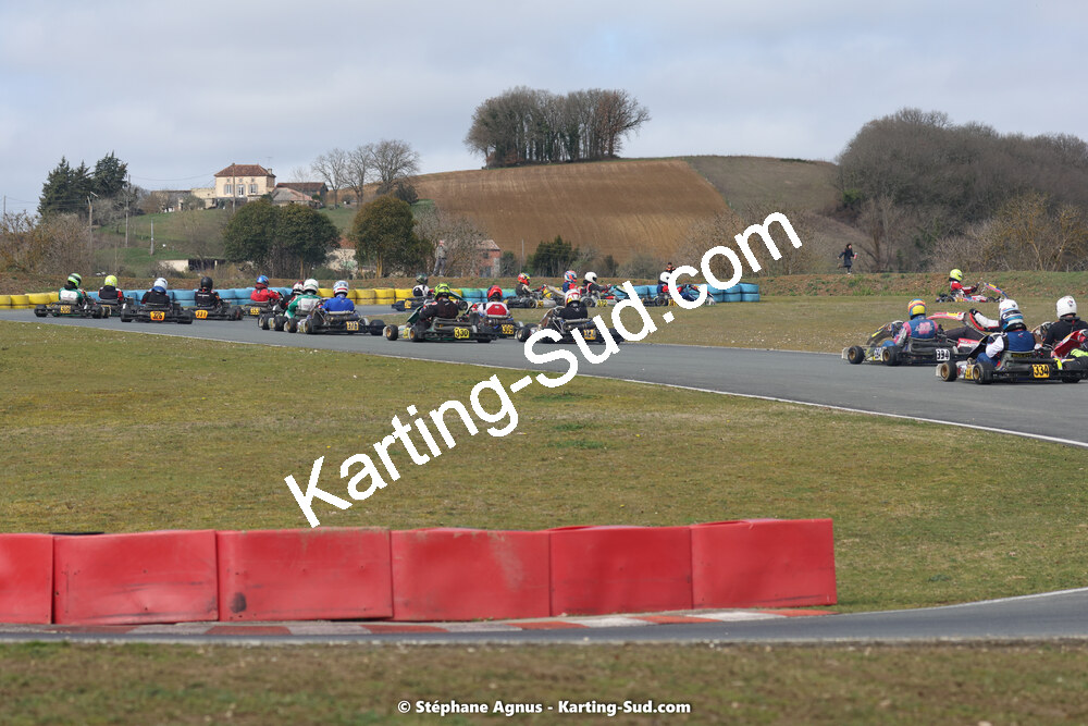 12/03/2023 : 1ère manche de l’Atlantic Trophée à Layrac (photos Stéphane Agnus) 2023 — karting