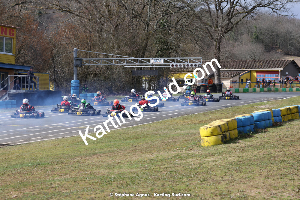 12/03/2023 : 1ère manche de l’Atlantic Trophée à Layrac (photos Stéphane Agnus) 2023 — karting