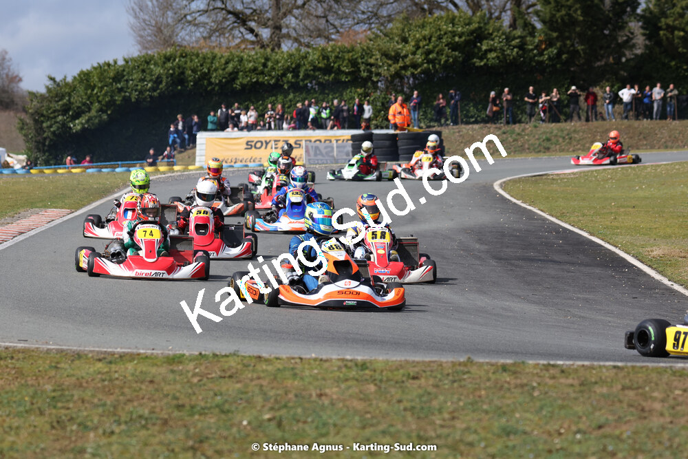 12/03/2023 : 1ère manche de l’Atlantic Trophée à Layrac (photos Stéphane Agnus) 2023 — karting