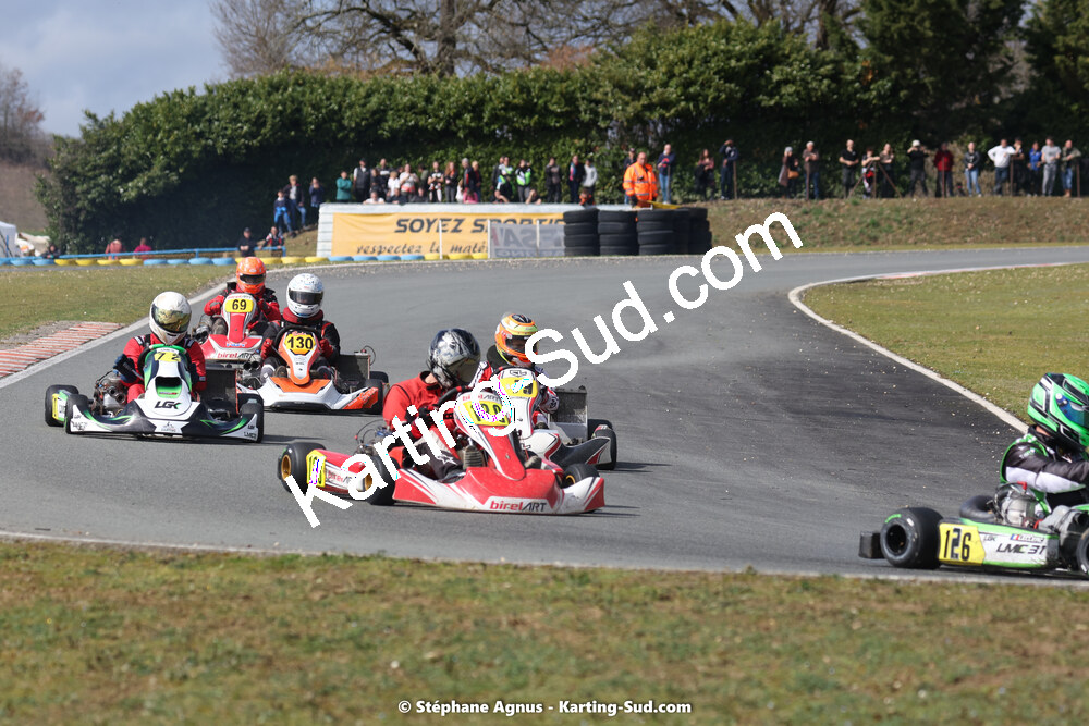 12/03/2023 : 1ère manche de l’Atlantic Trophée à Layrac (photos Stéphane Agnus) 2023 — karting