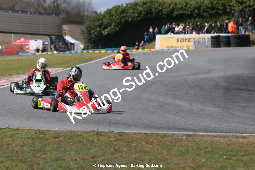 12/03/2023 : 1ère manche de l’Atlantic Trophée à Layrac (photos Stéphane Agnus) 2023 — karting