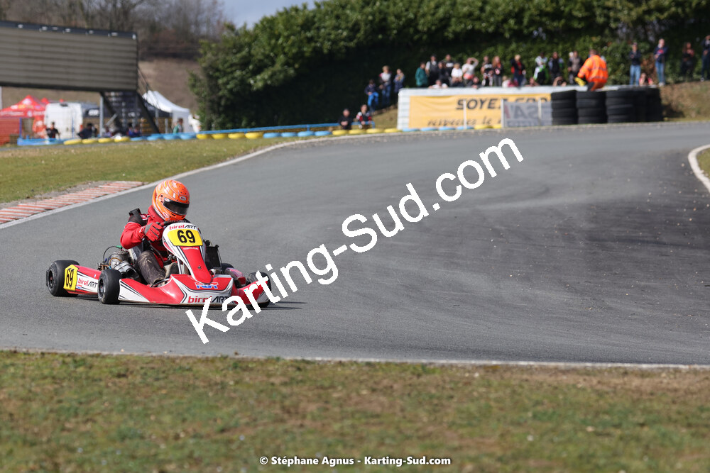 12/03/2023 : 1ère manche de l’Atlantic Trophée à Layrac (photos Stéphane Agnus) 2023 — karting