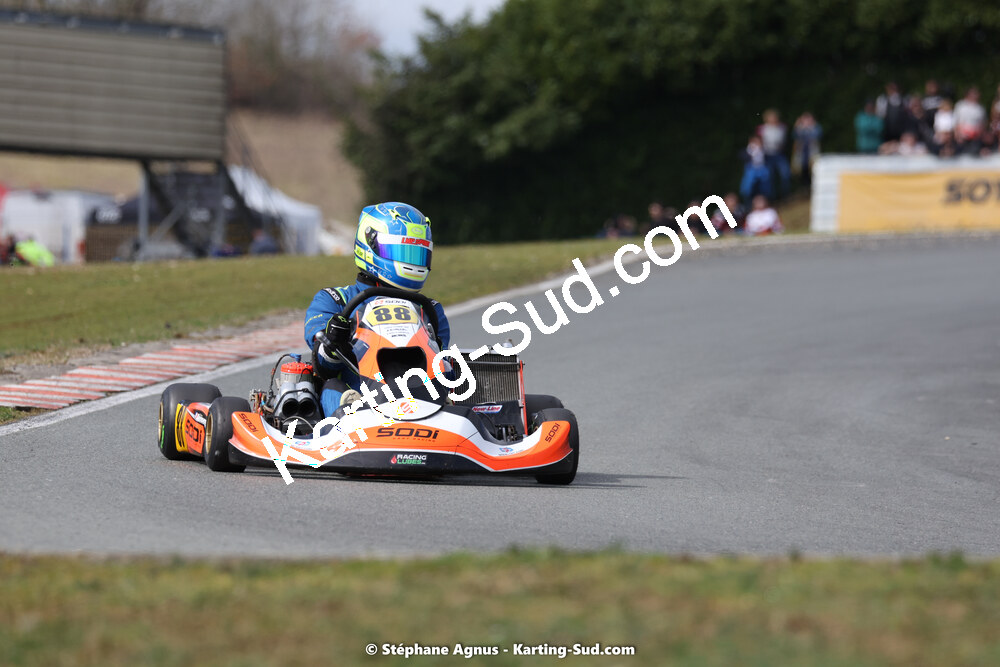 12/03/2023 : 1ère manche de l’Atlantic Trophée à Layrac (photos Stéphane Agnus) 2023 — karting