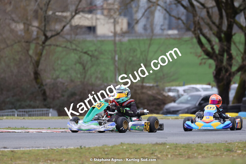 12/03/2023 : 1ère manche de l’Atlantic Trophée à Layrac (photos Stéphane Agnus) 2023 — karting