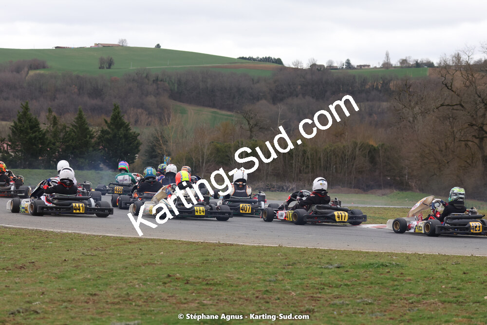 12/03/2023 : 1ère manche de l’Atlantic Trophée à Layrac (photos Stéphane Agnus) 2023 — karting