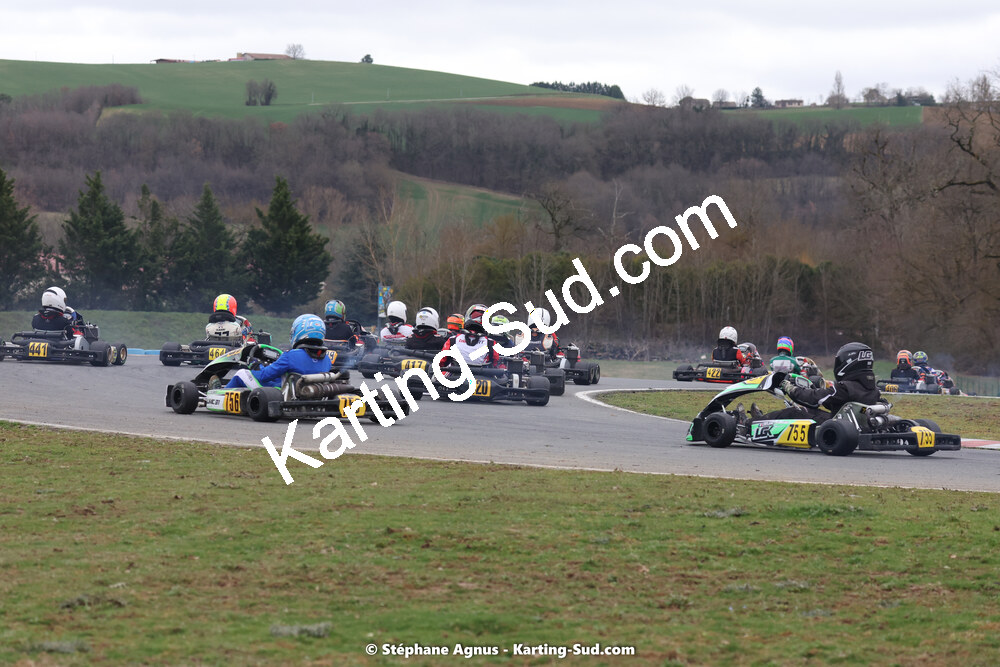 12/03/2023 : 1ère manche de l’Atlantic Trophée à Layrac (photos Stéphane Agnus) 2023 — karting