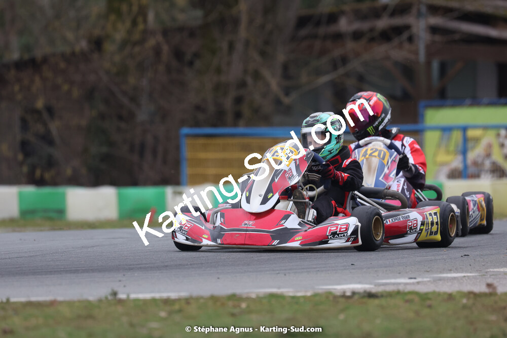 12/03/2023 : 1ère manche de l’Atlantic Trophée à Layrac (photos Stéphane Agnus) 2023 — karting