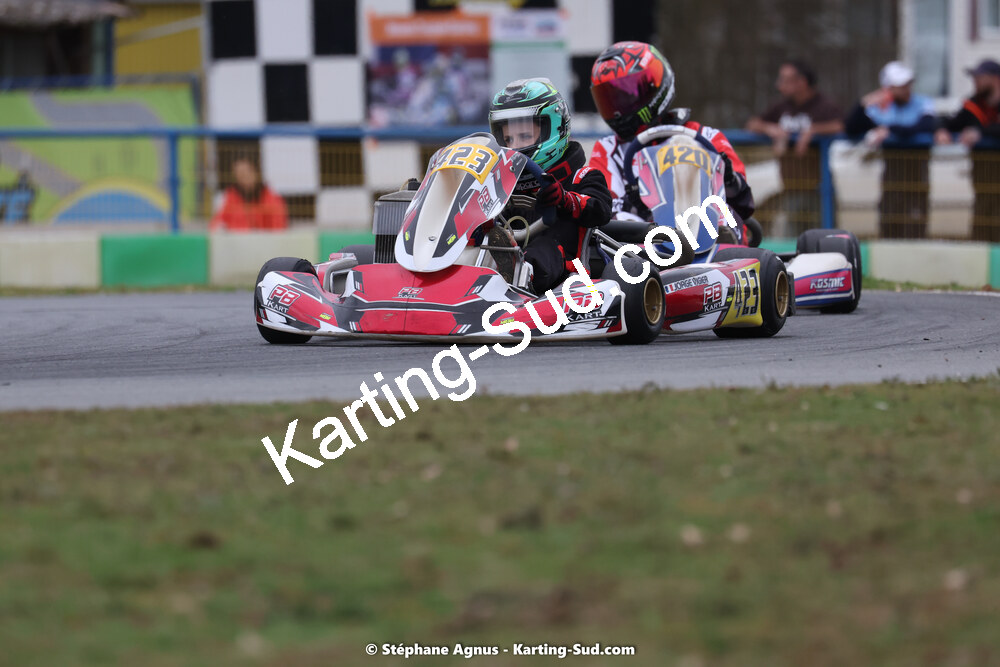 12/03/2023 : 1ère manche de l’Atlantic Trophée à Layrac (photos Stéphane Agnus) 2023 — karting