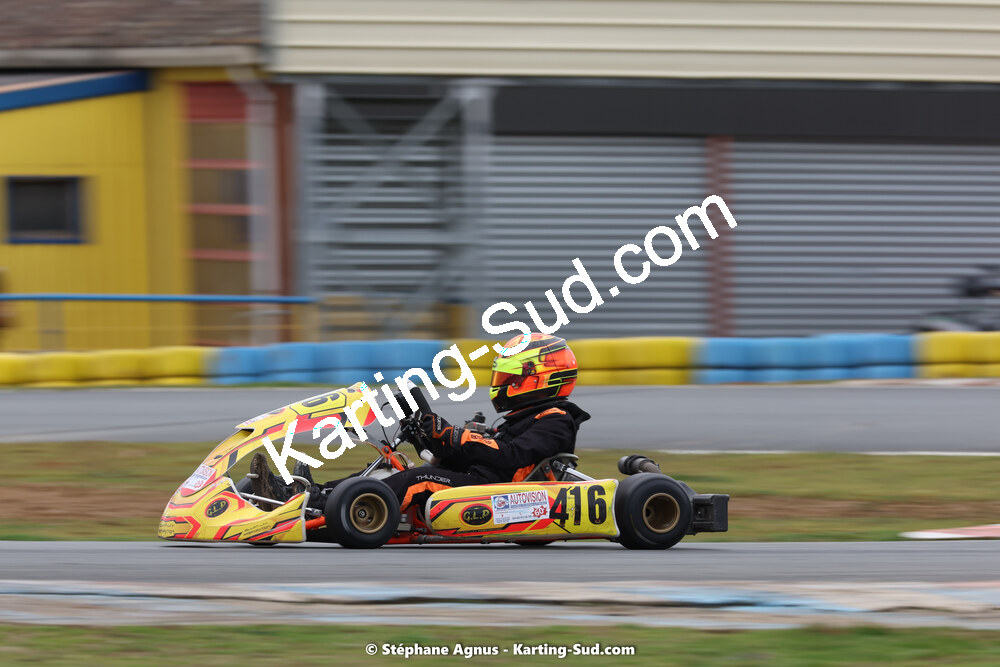 12/03/2023 : 1ère manche de l’Atlantic Trophée à Layrac (photos Stéphane Agnus) 2023 — karting