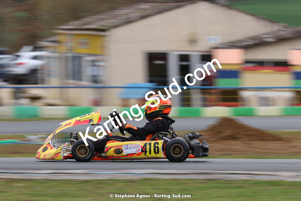 12/03/2023 : 1ère manche de l’Atlantic Trophée à Layrac (photos Stéphane Agnus) 2023 — karting