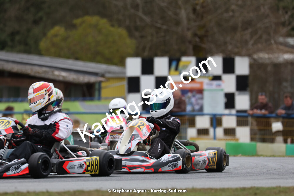 12/03/2023 : 1ère manche de l’Atlantic Trophée à Layrac (photos Stéphane Agnus) 2023 — karting
