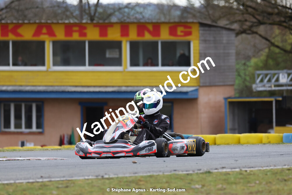 12/03/2023 : 1ère manche de l’Atlantic Trophée à Layrac (photos Stéphane Agnus) 2023 — karting
