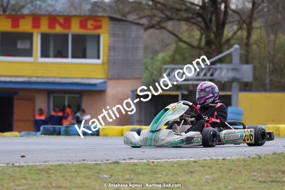12/03/2023 : 1ère manche de l’Atlantic Trophée à Layrac (photos Stéphane Agnus) 2023 — karting