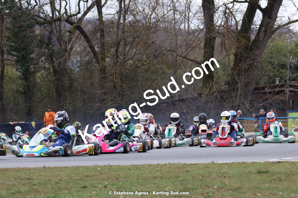 12/03/2023 : 1ère manche de l’Atlantic Trophée à Layrac (photos Stéphane Agnus) 2023 — karting