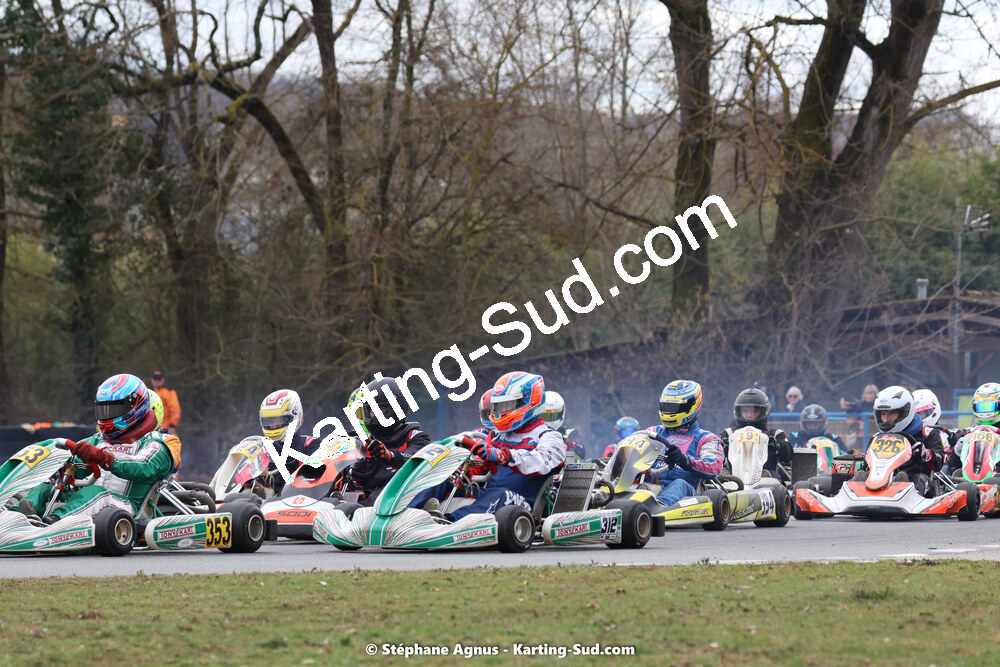12/03/2023 : 1ère manche de l’Atlantic Trophée à Layrac (photos Stéphane Agnus) 2023 — karting