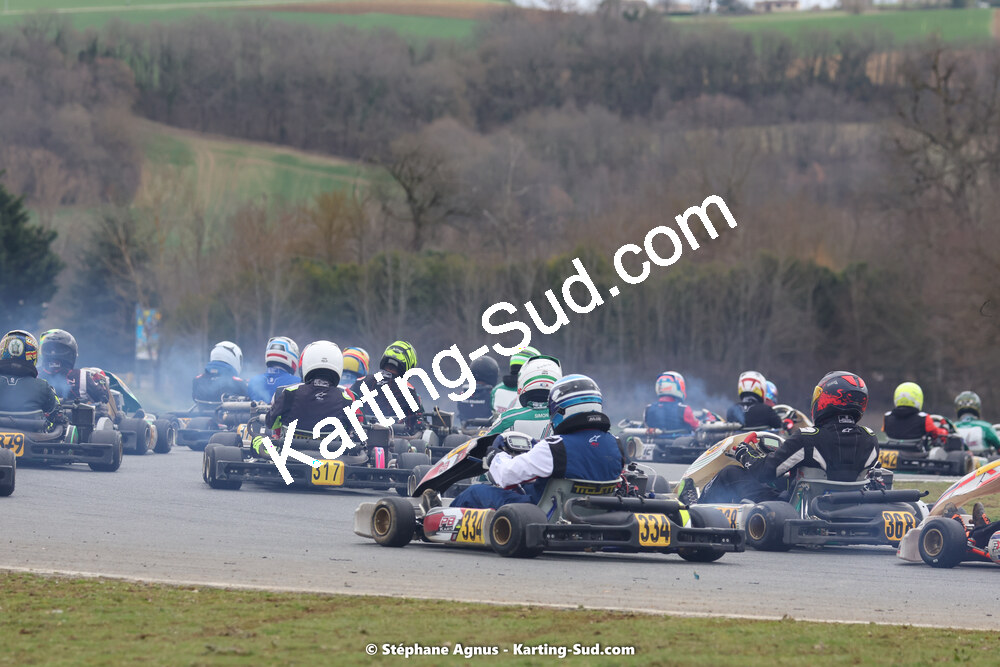 12/03/2023 : 1ère manche de l’Atlantic Trophée à Layrac (photos Stéphane Agnus) 2023 — karting