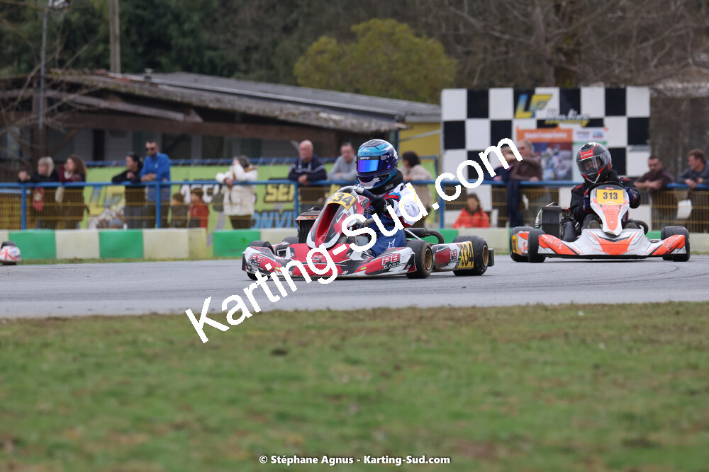 12/03/2023 : 1ère manche de l’Atlantic Trophée à Layrac (photos Stéphane Agnus) 2023 — karting