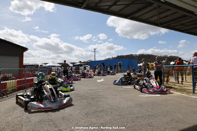 25 & 26/03/2023 : 2ème manche du Championnat du Sud à Layrac (photos Stéphane Agnus) 2023 — karting