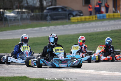 25 & 26/03/2023 : 2ème manche du Championnat du Sud à Layrac (photos Stéphane Agnus) 2023 — karting