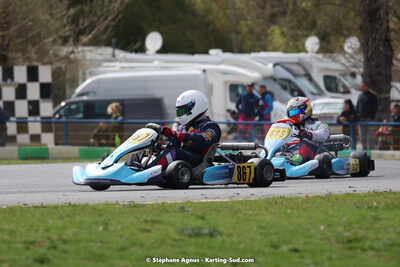 25 & 26/03/2023 : 2ème manche du Championnat du Sud à Layrac (photos Stéphane Agnus) 2023 — karting