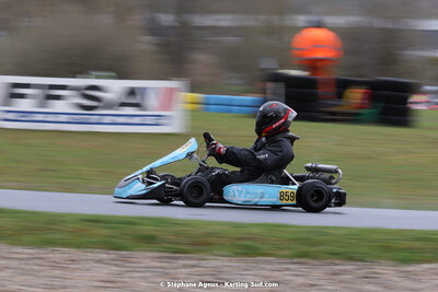 25 & 26/03/2023 : 2ème manche du Championnat du Sud à Layrac (photos Stéphane Agnus) 2023 — karting