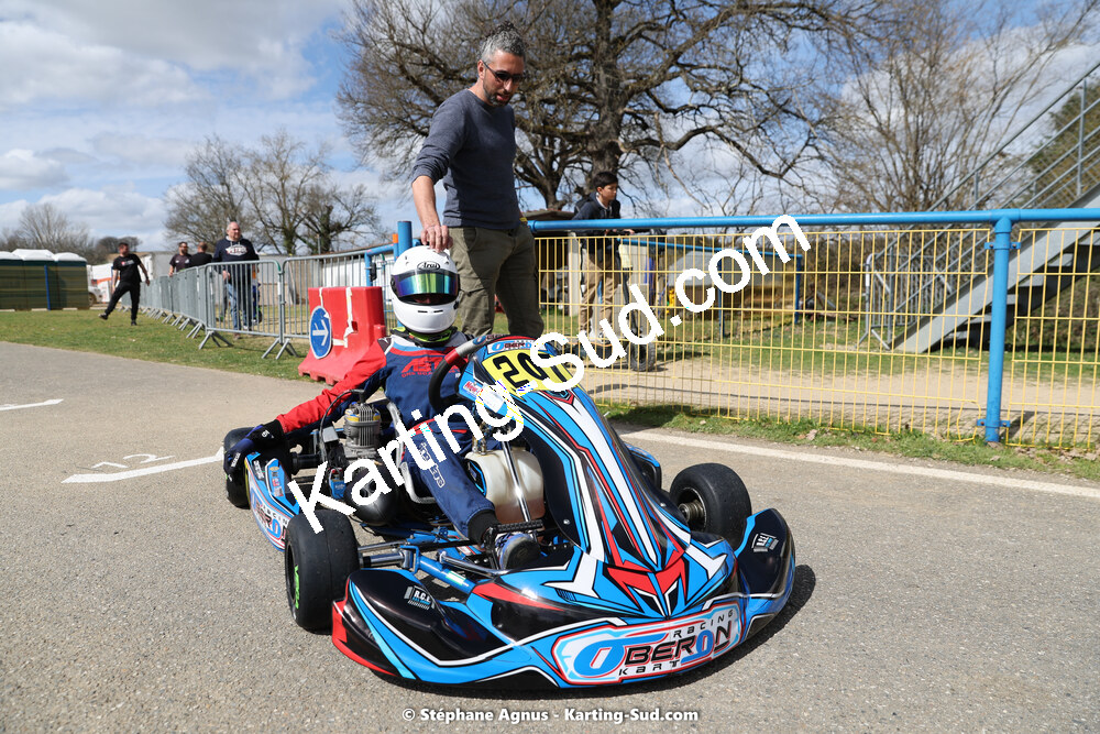 25 & 26/03/2023 : 2ème manche du Championnat du Sud à Layrac (photos Stéphane Agnus) 2023 — karting