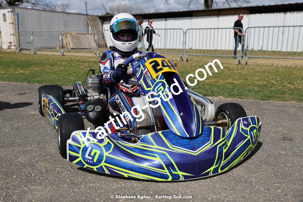 25 & 26/03/2023 : 2ème manche du Championnat du Sud à Layrac (photos Stéphane Agnus) 2023 — karting