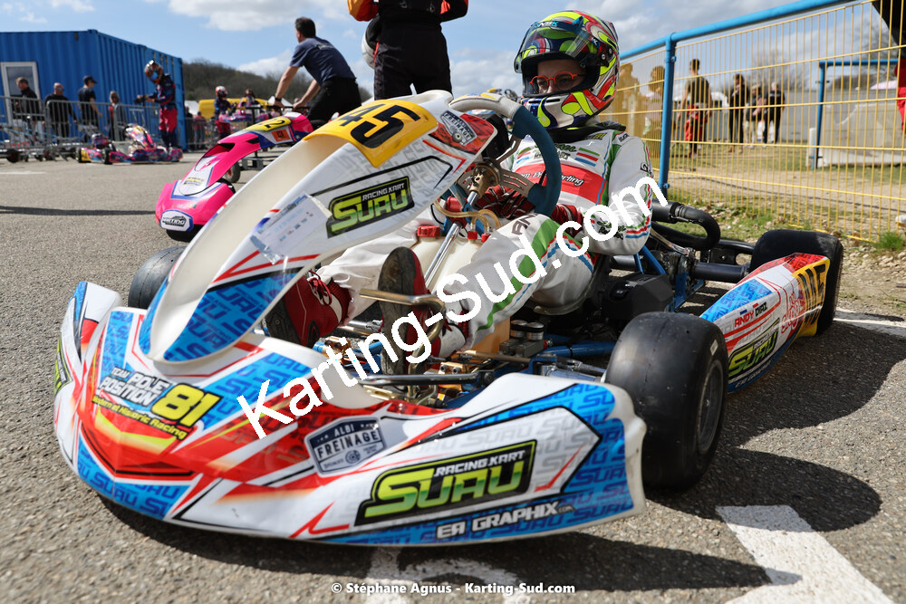 25 & 26/03/2023 : 2ème manche du Championnat du Sud à Layrac (photos Stéphane Agnus) 2023 — karting