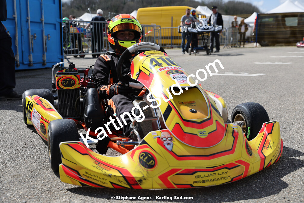 25 & 26/03/2023 : 2ème manche du Championnat du Sud à Layrac (photos Stéphane Agnus) 2023 — karting