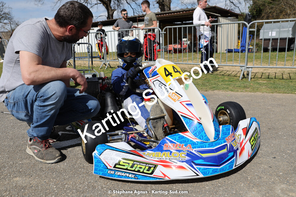 25 & 26/03/2023 : 2ème manche du Championnat du Sud à Layrac (photos Stéphane Agnus) 2023 — karting